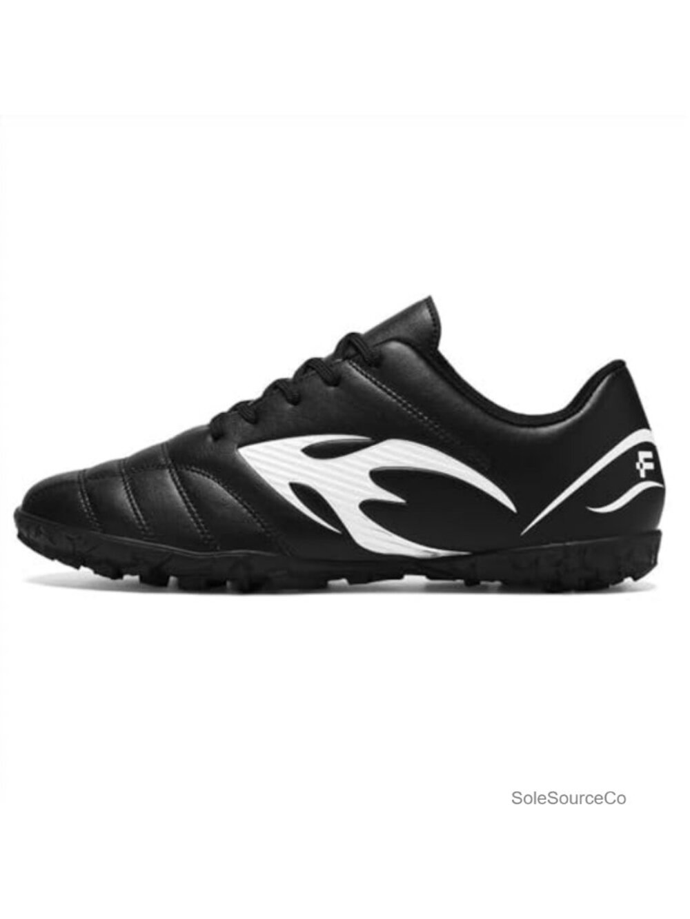 Men's High-Top Soccer Cleats Firm Ground FG AG Faux Leather Lightweight
